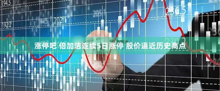 涨停吧 倍加洁连续5日涨停 股价逼近历史高点